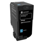 Lexmark 74C20C0 cartuccia toner Originale Ciano 1 pezzo(i)