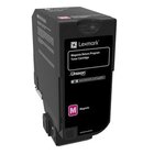 Lexmark 74C20M0 Cartuccia Toner 1 pz Originale Magenta