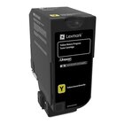 Lexmark 74C20Y0 cartuccia toner Originale Giallo 1 pezzo(i)