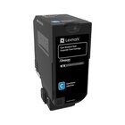 Lexmark 74C2SCE Cartuccia Toner 1 pz Originale Ciano