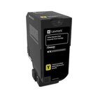 Lexmark 74C2SYE Cartuccia Toner 1 pz Originale Giallo