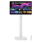 LG Swing 32U889SA Schermo Personale 32" 4K Touch, base con rotelle, webOS