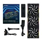 Lian Li 12TLLCD1W3B sistema di raffreddamento per computer Case per computer Ventilatore 12 cm Nero