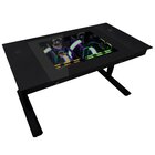 Lian Li DK07 Scrivania Compatibile con Dual-System, 2x E-ATX, Regolabile in Altezza Nero