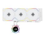 Lian Li GA II Hydroshift II LCD-C 360TL Case per computer Raffreddatore di liquidi tutto in uno 12 cm Bianco 1 pz