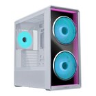 Lian Li LANCOOL 217 INF PC Case, Mid-Tower, Tempered Glass, RGB Lighting - White
