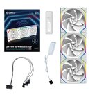 Lian Li UNI FAN SL Wireless 120 Reverse Blade 12 cm Bianco 3 pz