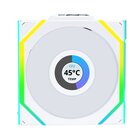 Lian Li UNI FAN SL Wireless LCD 120 Reverse Blade 12 cm Bianco 1 pz