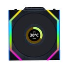 Lian Li UNI FAN SL Wireless LCD 120 Reverse Blade 12 cm Nero 1 pz