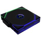 Lian Li UNI FAN TL LCD Wireless Reverse ARGB PWM - Lama Inversa, 120mm, Nero