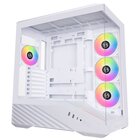 Lian Li Vector V100, Midi Tower, ATX, RGB, Vetro temperato - Bianco