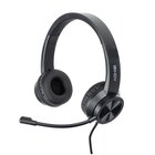 LINDY 20439 cuffia e auricolare Cablato A Padiglione Ufficio USB tipo-C Nero
