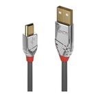 LINDY 36631 cavo USB 1 m 2.0 USB A Mini-USB B Grigio