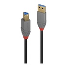 LINDY 36741 cavo USB 1 m 3.2 Gen 1 (3.1 Gen 1) USB A USB B Nero