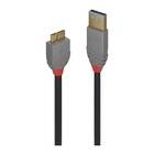 LINDY 36765 cavo USB 0,5 m 3.2 Gen 1 (3.1 Gen 1) USB A Micro-USB B Nero