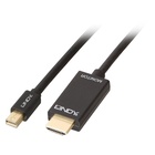 LINDY 36926 cavo di interfaccia e adattatore HDMI MiniDisplayport Nero