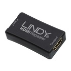 LINDY 38015 moltiplicatore AV repeater Nero