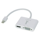 LINDY 41070 cavo di interfaccia e adattatore Mini DisplayPort VGA, HDMI Bianco