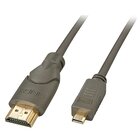 LINDY 41350 cavo HDMI 0,5 m HDMI tipo A (Standard) HDMI tipo D (Micro) Nero