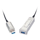 LINDY 42701 cavo USB 50 m 3.2 Gen 1 (3.1 Gen 1) USB A Nero, Argento