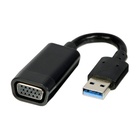 LINDY 43172 USB A VGA Nero cavo di interfaccia e adattatore