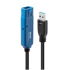 LINDY 43229 cavo USB 15 m USB 3.2 Gen 1 (3.1 Gen 1) USB A Nero