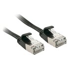 LINDY 47483 cavo di rete Nero 3 m Cat6a U/FTP (STP)
