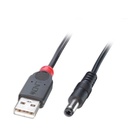 LINDY 70267 cavo per cellulare USB A dC Nero 1,5 m