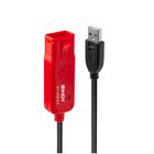 LINDY 8m USB 2.0 Cable 8m USB A USB A Maschio Femmina Nero cavo USB