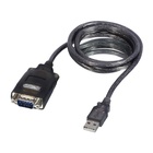 LINDY ADATTATORE CAVO USB 2.0/SERIALE RS232 CON COM PORT RETENTION, 1,1MT