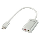 LINDY Cavo di interfaccia e adattatore USB 2 x 3.5 Bianco