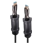 LINDY Cavo HDMI 8K60 Ibrido in fibra ottica corazzato, 10m