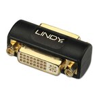 LINDY Coppia DVI Nero