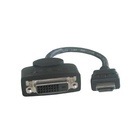 LINDY DVI-D FM/HDMI M Adapter Cable, 0.2m 0.2m DVI-D HDMI Nero