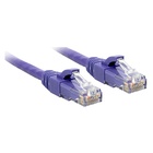 LINDY RJ-45 Cat6 U/UTP 0.5 m cavo di rete 0,5 m U/UTP (UTP) Viola