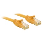 LINDY RJ-45/RJ-45 Cat.6 3m cavo di rete Cat6 U/UTP (UTP) Giallo
