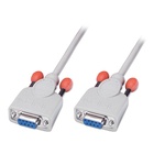 LINDY Sub-D/Sub-D 2m cavo seriale Bianco