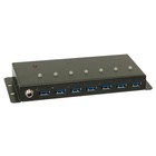 LINDY USB 3.0 7 Port 5000 Mbit/s Nero