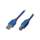 LINDY USB 3.0 A/B 3.0m cavo USB 3 m USB A USB B Blu