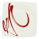 Livellara A0410756 Quadrato Porcellana Rosso, Bianco 1 pz