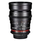 LK Samyang 35mm t/1.5 VDSLR AS UMC Nikon [Usato]