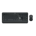 Logitech Advanced MK540 tastiera Mouse incluso Universale USB AZERTY Belga Nero, Bianco