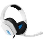 Logitech Astro Gaming A10 Headset PS4 Auricolare Cablato Blu, Bianco