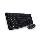 Logitech Desktop MK120 tastiera Mouse incluso Ufficio USB Russo Nero