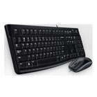 Logitech Desktop MK120 tastiera Mouse incluso USB QWERTY Portoghese Nero