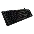 Logitech G G512 CARBON LIGHTSYNC RGB Mechanical Gaming Keyboard with GX Brown switches tastiera Giocare USB QWERTZ Svizzere Carbonio