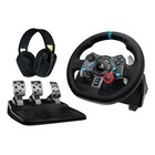 Logitech G29 Driving Force kit volante pedaliera e cuffie G435 , PlayStation®5, PlayStation®4 e PC