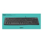 Logitech K120 USB Nero US Layout