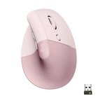 Logitech Lift Mouse Ergonomico Verticale Senza Fili Rosa