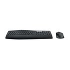 Logitech MK850 Performance tastiera Mouse incluso Universale RF senza fili + Bluetooth QWERTZ Tedesco Nero